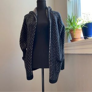 Hooded Cardigan with Pockets